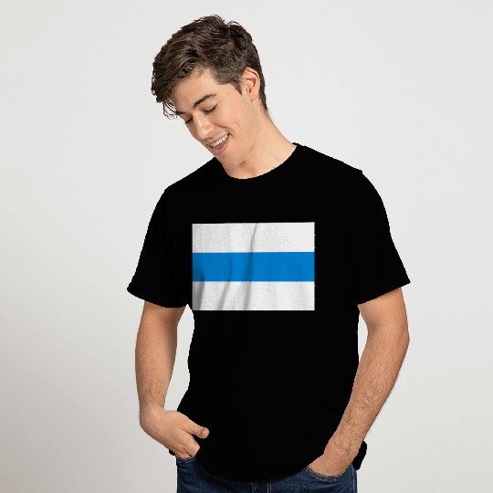 New Russia Flag White Blue White T Shirts