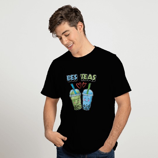 Bes Teas Boba Bubble Milk Tea Drinker T Shirts