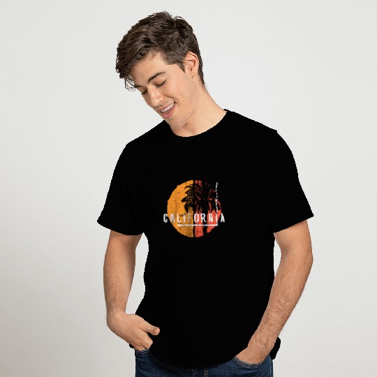 Hollywood California Cool Palm Tree Native T Shirts
