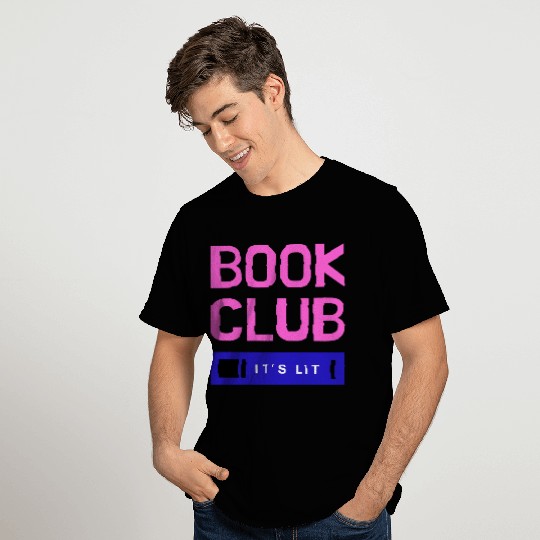 Book Club Its Lit 80s T Shirts