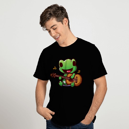 Grooving Frog guitarist T Shirts