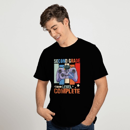 Second Grade Level Complete Gamer Senior Class Of T Shirts
