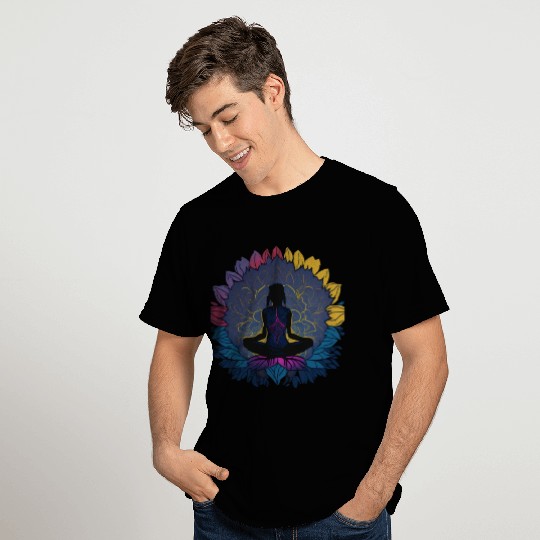 Serene Lotus Meditation T Shirts