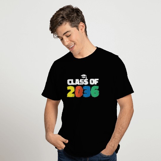 Class Of 2036 Back To School Kindergarten Class T Shirts