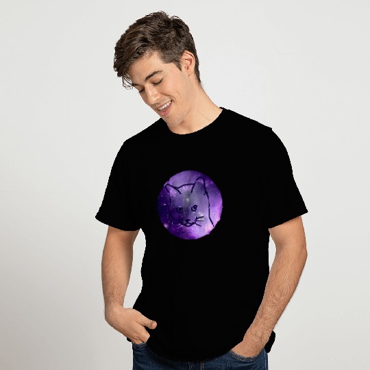 Galaxy Space Cat Funny Cat Lover T Shirts