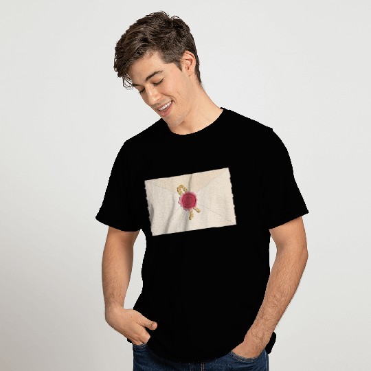 closed envelope with seal T Shirts