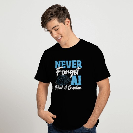 Robot AI Computer Scientist AI Machine Learning T Shirts