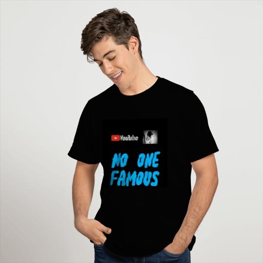 No One Famous YouTube Channel T Shirts