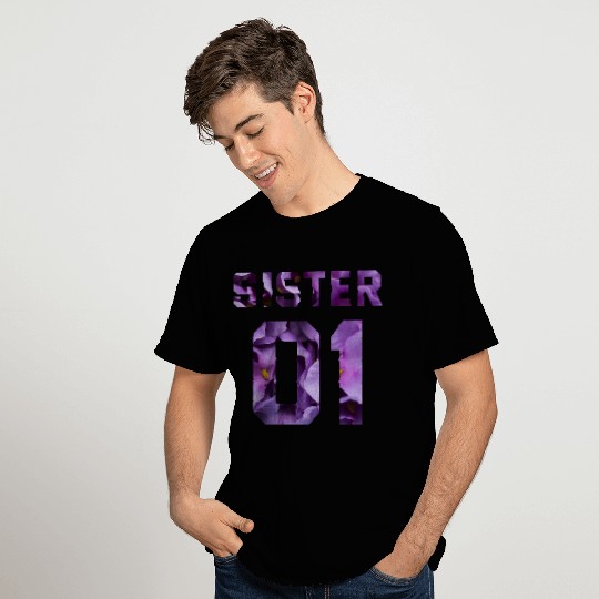 COUPLE FLOWER SISTER 01 T Shirts