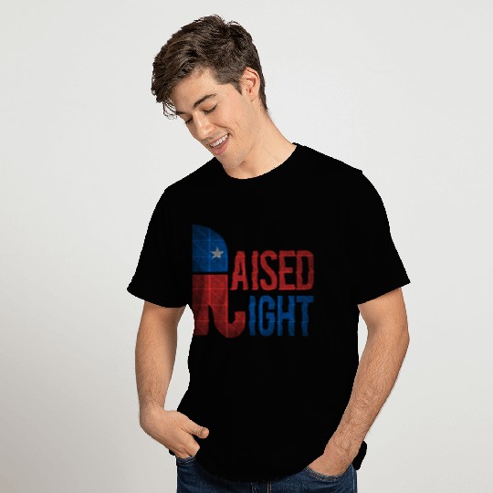 Raised Right Republican T Shirts