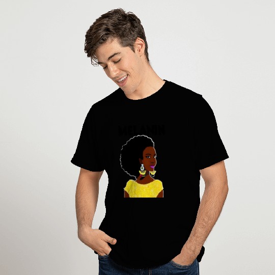 Melanin Beauty. T Shirts