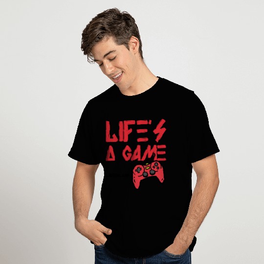 Life's a Game, Level Up T Shirts