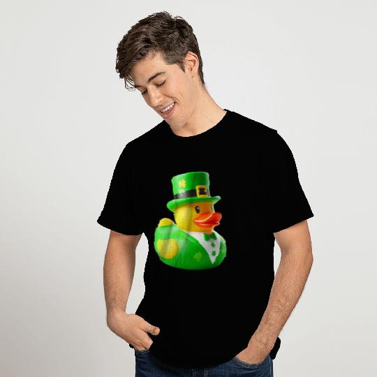 St patricks day rubber duck, funny cute T Shirts