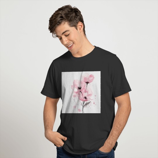 Whispering Poppies T Shirts
