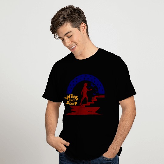 Typography Vector T Shirts design With Every Step