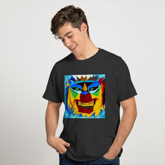 abstract lion T Shirts
