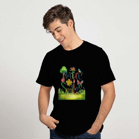 Nature Smiles - Spring Season T Shirts