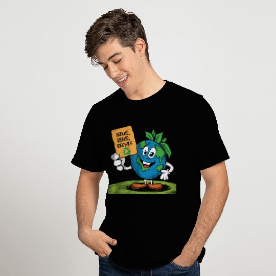 Reduce, Reuse, Recycle Earth day - April 22 T Shirts