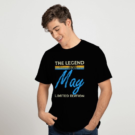 The Legend May Design T Shirts