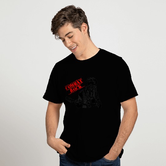 Psychedelic combat rock guitar player funny T Shirts
