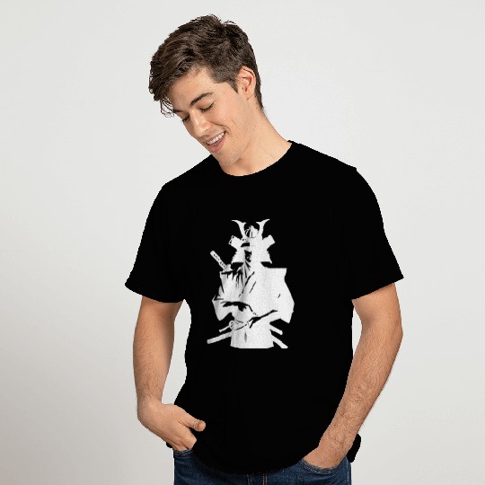Japanese Samurai With Sword T Shirts