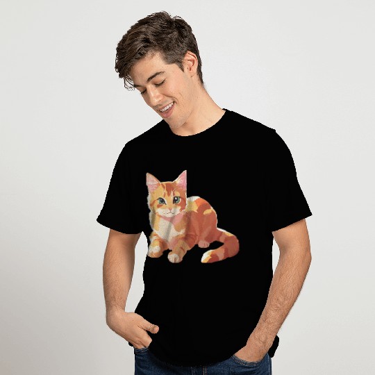 A Cute Orange Cat T Shirts