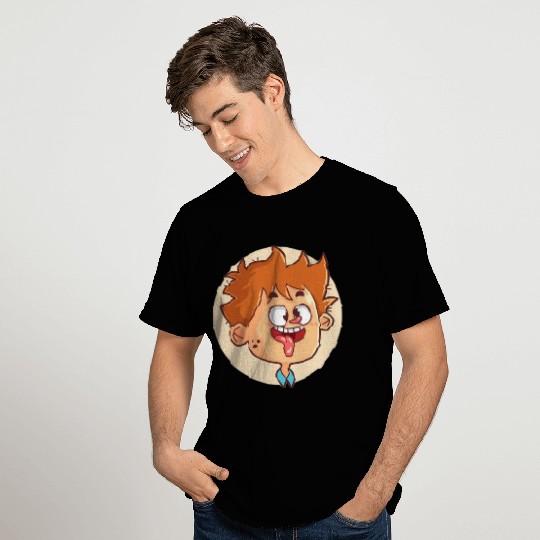 Funny T Shirts Fun Loving Face Silly Stick-Out