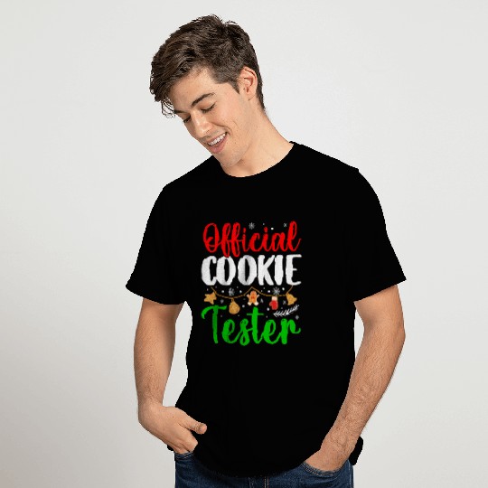 Official Cookie Tester Sweets Christmas T Shirts