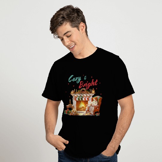 Cozy Bright, Merry Christmas T Shirts