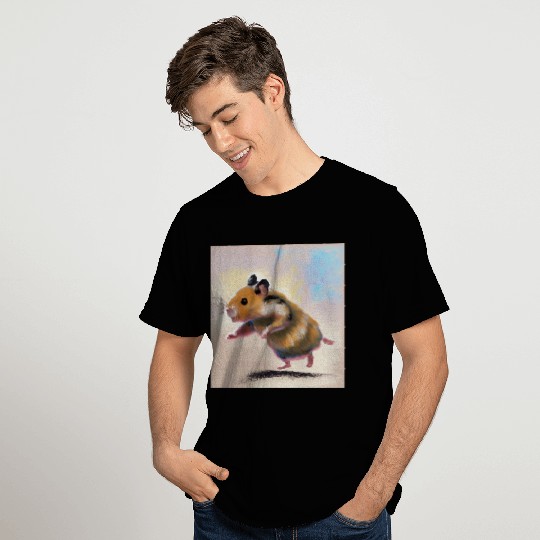 Running away hamster T Shirts