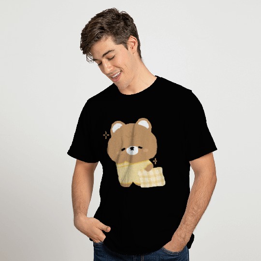 Sleepy Brown Bear T Shirts