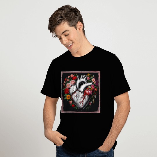 Flower Heart Spring by Tobe Fonseca T Shirts