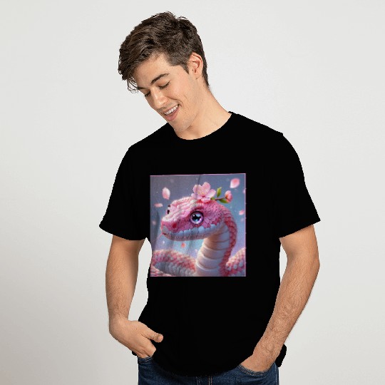 pink snake love T Shirts