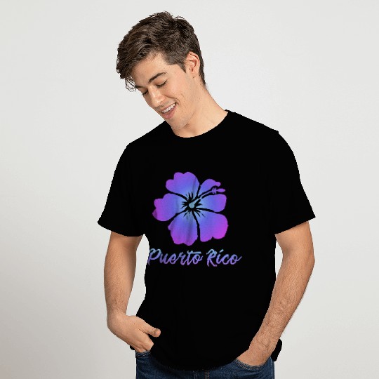Puerto Rico Hibiscus T Shirts