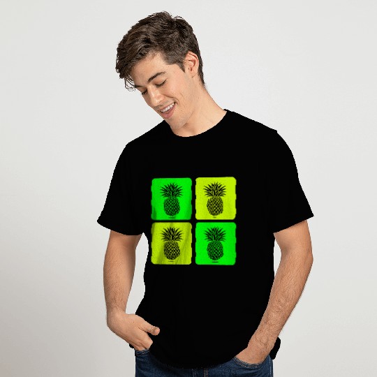 Pop Art Pineapple T Shirts