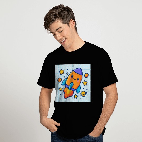 Space rocket T Shirts