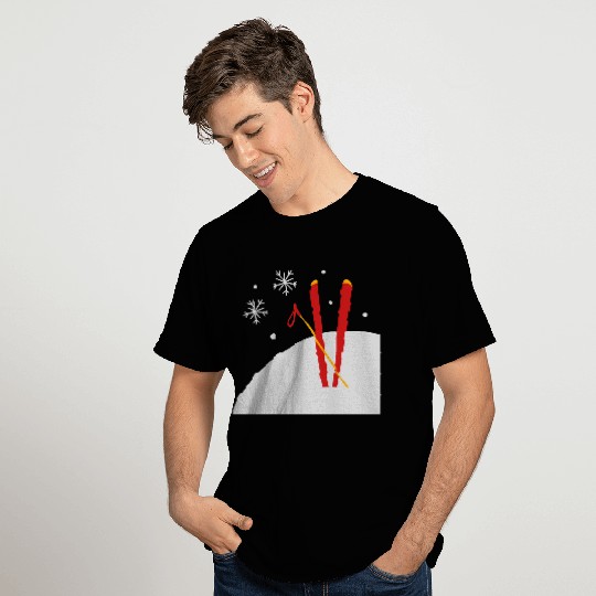 Skiing 3 T Shirts