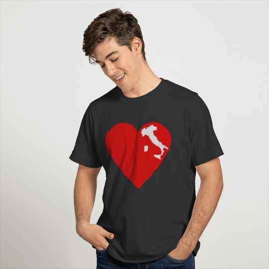 heart_italy T-shirt