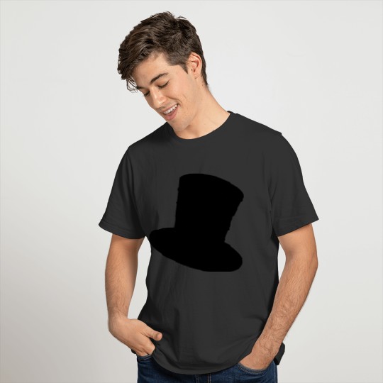 top hat T-shirt