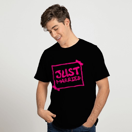 Just Married Notice T Shirts