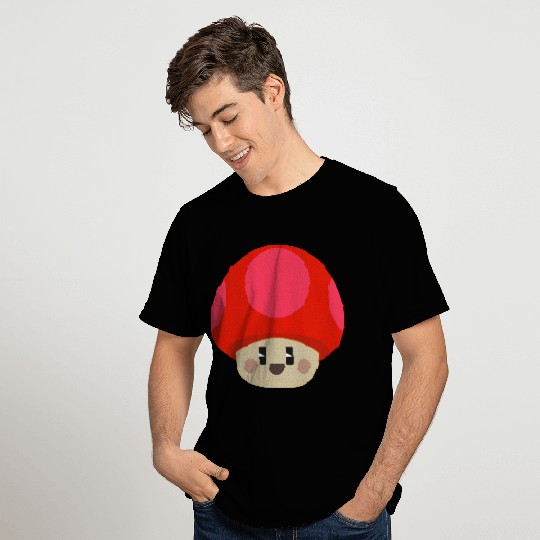 Cute happy mushroom T Shirts