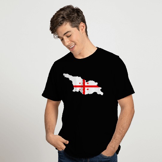 Georgia Map Flag T Shirts