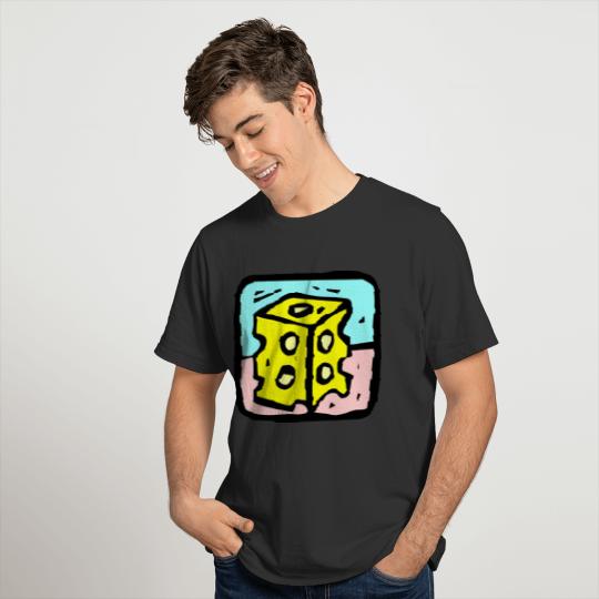 Food and drink icon cheese T-shirt