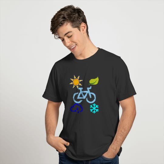 all_seasons_cyclist_tshirts_ T-shirt