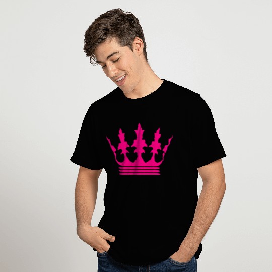 Crown, Princess, King, Queen, Vintage, Label T Shirts