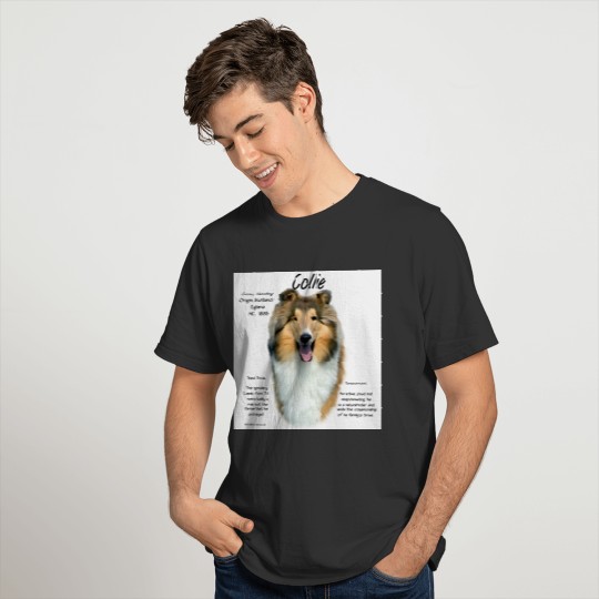 Sable Rough Collie Meet the Breed T-shirt