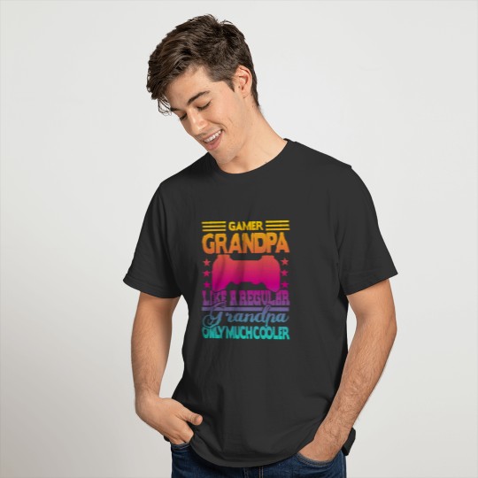 Gamer Grandpa T-shirt