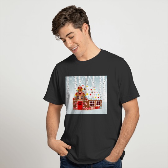 Gingerbread House Baby body T-shirt