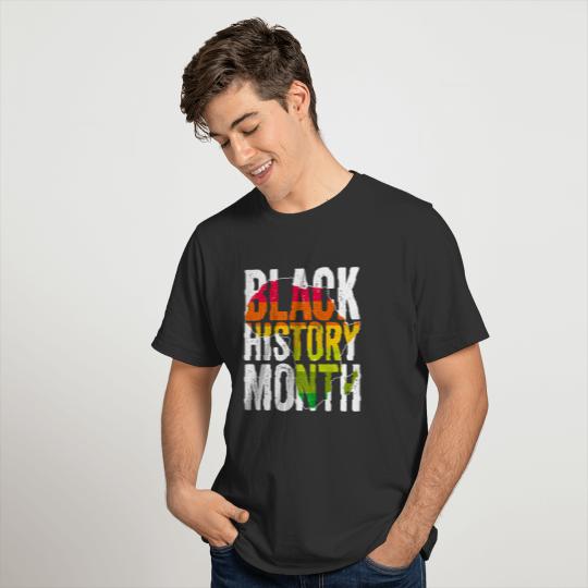 African American Men Women Black History Month T-S T-shirt