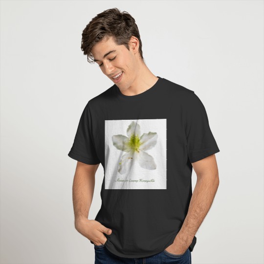 White azalea (swamp honeysuckle) T-shirt